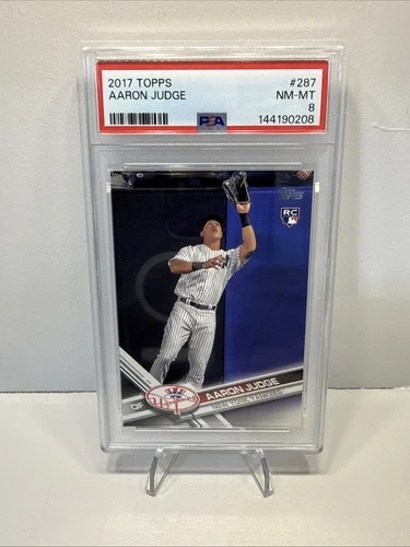 2017 Topps - Aaron Judge #287 Fielding (RC) PSA 8