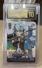 Weiss Schwarz SAO 10th Anv. Sinon SZ01-074SP Foil SP CN CGC 10 2024