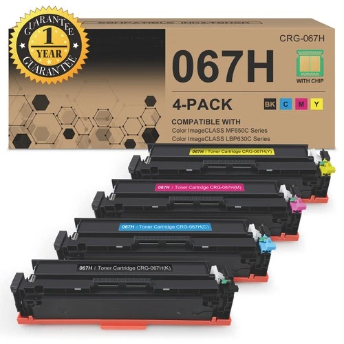 067H Toner Cartridge Compatible Replacement for Canon 67H MF656Cdw With Chip LOT