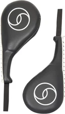 2 Pack Taekwondo Kick Pads - Black Boxing Paddles for Karate pack of 2, 