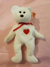 Ty Valentino Beanie Baby With Several Errors ( Brown Nose) MINT Condition 2004