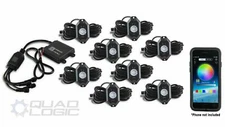UTV 8-Pod RGB Rock Light Accessory Kit by Quad Logic 100-3341