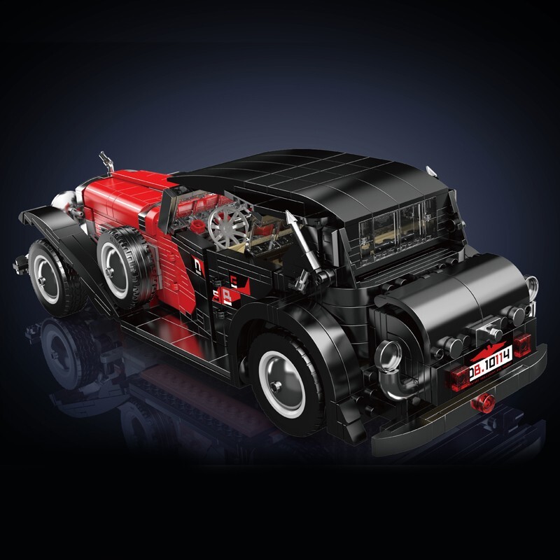 Mould King 10114 – Kit Costruzione Auto Sportiva Convertibile, 1308 Pezzi, Modello Da Collezione Per Adulti E Ragazzi - 5
