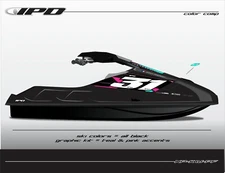 IPD KW Design Number Plate Kit for ProWatercraft ProForce Gen-1
