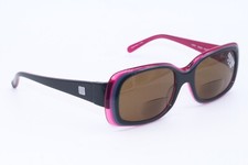 NEW CORINNE MCCORMACK KATE 24526 GREY PINK AUTHENTIC READER SUNGLASSES 53-18
