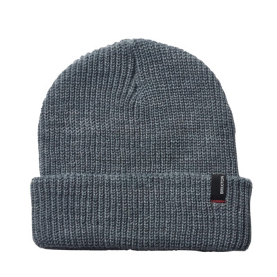 Brixton Heist Beanie Heather Grey Mütze Wintermütze Strickmütze Grau