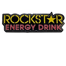 5 Pack Rockstar Energy Drink 5 Inch Sticker Bmx Motocross Skateboard Decal New