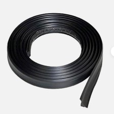 3m x 13mm Self Adhesive Flexible Trim Caulk Tape Corner Moulding Strip - Black
