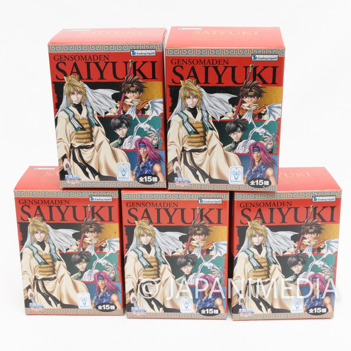 Gensomaden SAIYUKI Trading Figure 5pc Set Sanzo / Goku / Gojyo