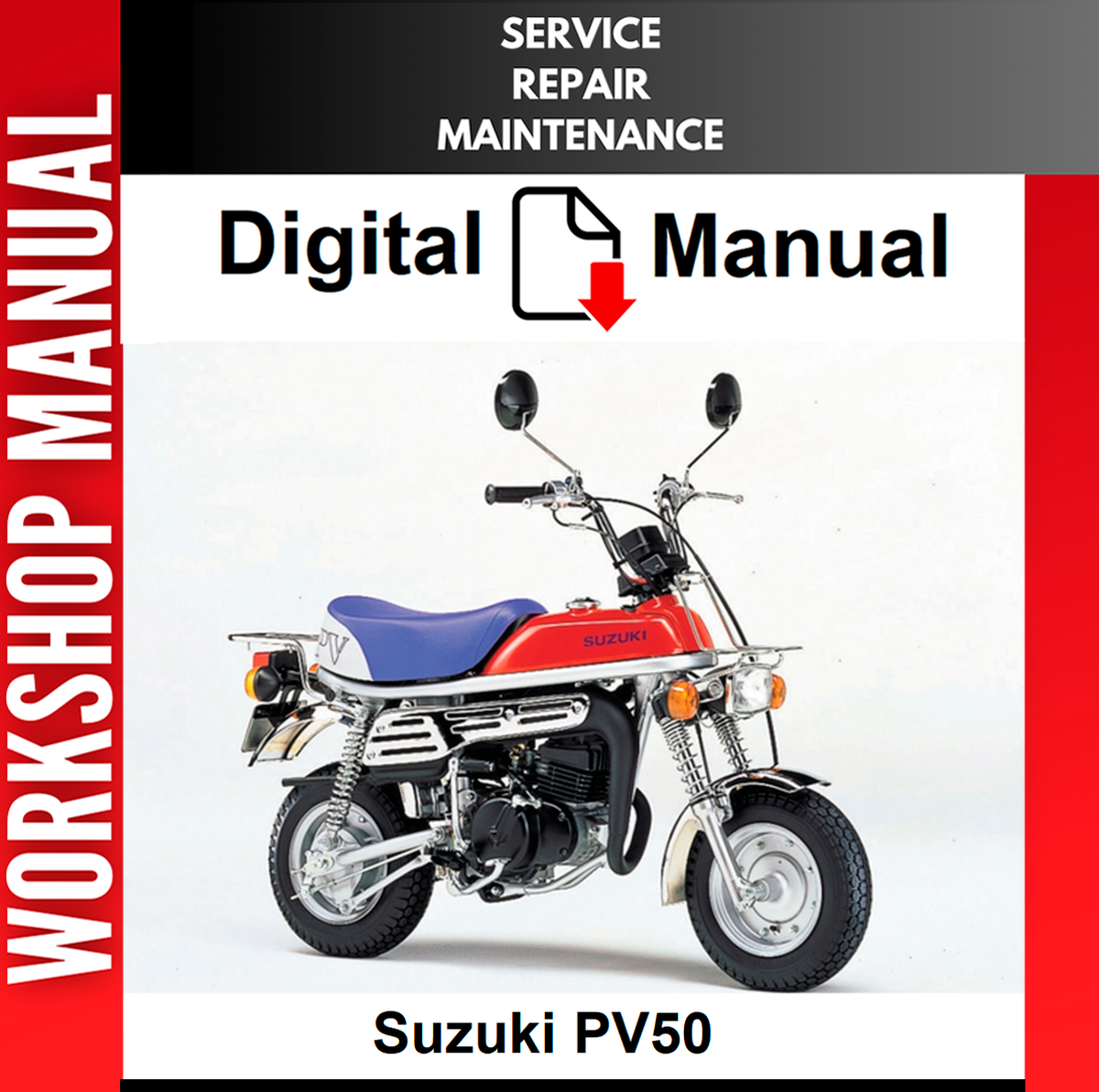 SUZUKI スズキ PV50 サービスマニュアル SUZUKI PV50 スズキエポ
