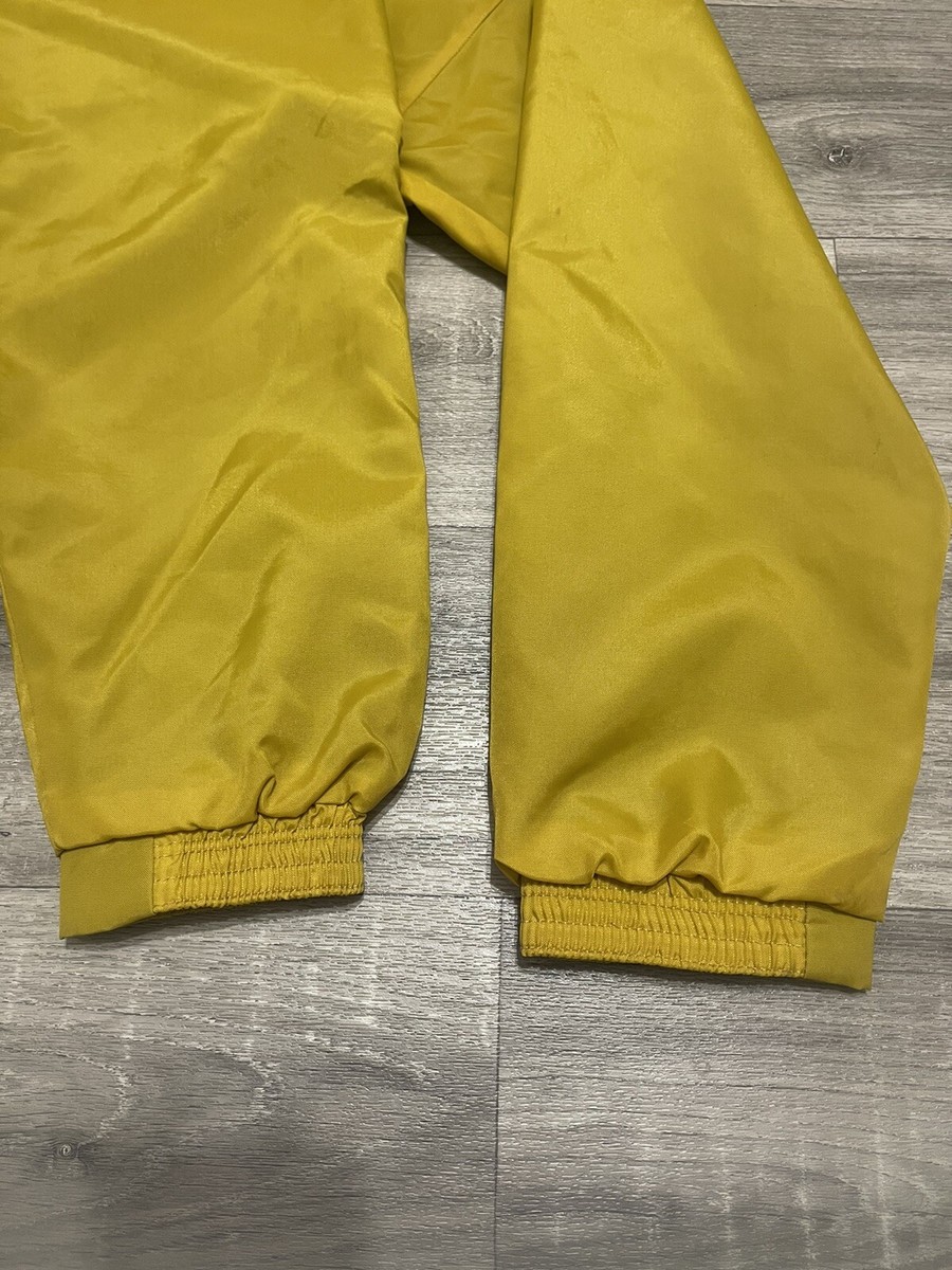 Burberrys Vintage 90s Yellow Nylon Windbreaker Bomber Jacket