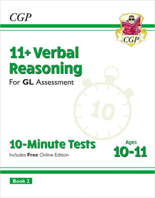 11 GL 10-Minute Tests: Verbal Reasoning - Ages 10-11 Book 2 (with Online Edition