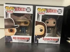 Funko Pop! TELEVISION - BLACKLIST  Red Reddington 392 and Elizabeth Keen 393
