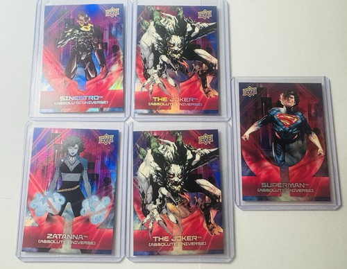 JOKER ALPHA RAINBOW PARALLEL LOT - SDCC 2026 DC Upper Deck Absolute Universe
