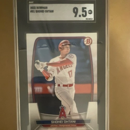 2023 Bowman Shohei Ohtani #51 SGC 9.5 Los Angeles Angels Baseball Card