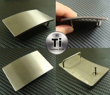 Titanium Pin Buckle Anti allergy Belt Buckle for 1.5" Belt Z331