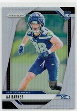 2024 Panini Prizm AJ Barner Silver Prizm Rookie #304