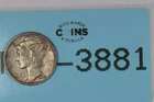 1935 XF 10C MERCURY HEAD SILVER DIME Early US Type RAW-3881