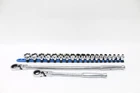 Matco Tools 19 pc. 3/8" & 17mm Dual Drive Metric 6 Point Low Profile Set