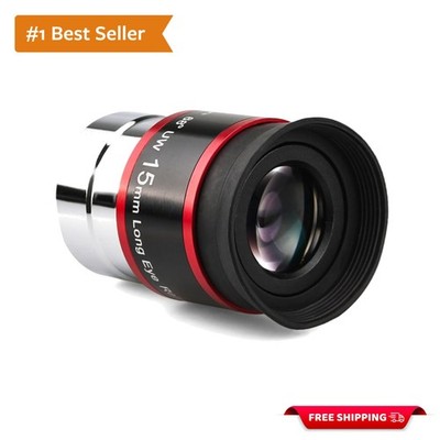 Lightweight 15mm Telescope Eyepiece - Perfect for Moon and Star Observations