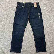 Levi's Men's 505 Mid Rise Regular Fit Straight Leg Full Fit Jeans