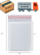 #000 Poly Bubble Mailers Padded Envelopes Self Seal Shipping Bags Any QTY