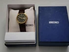Vintage Seiko Quartz Watch 7N43-8A99 Men Gold Tone Day Date - Running