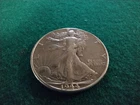 1944 Walking Liberty Half Dollar, 90% Silver XF Details Beautiful Coin See Pics