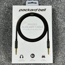 3.5mm Male to Male AUX Cable 6ft Nylon Braided Stereo Audio Cord for Car  Home