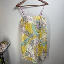 Urban Outfitters Women’s XS ~ Pastel Mini Summer Dress Crinkle Lined