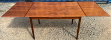 Danish Mid Century Draw Leaf Extending Teak Dining Table Vintage RetroDELIVERY🚚