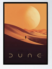 Dune 2021 Fan Art Poster No Frame Sci-Fi Movie Wall Art Decor.