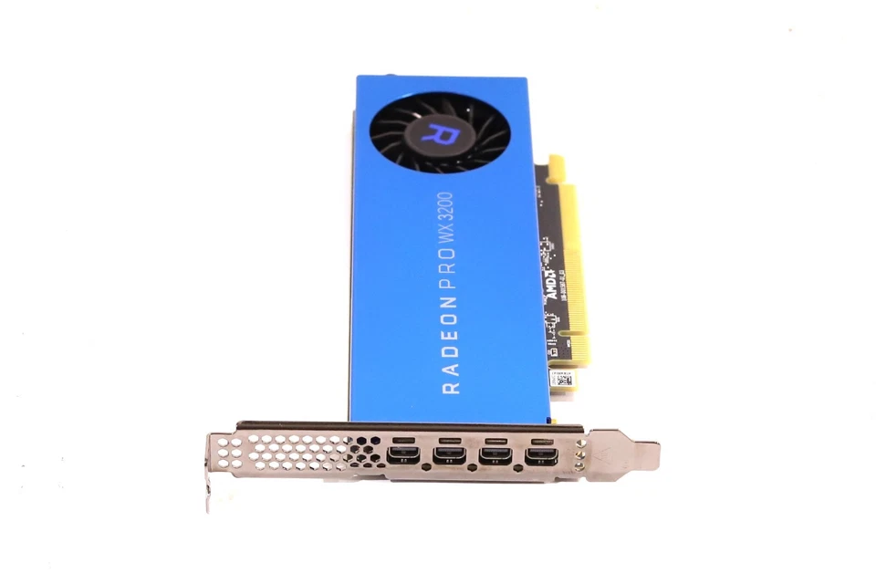 HP AMD Radeon Pro WX 3200 4GB GDDR5 PCIe Graphics Card P/N: L65648-002 Tested - Image 2 of 4