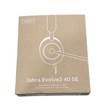Jabra Evolve2 40 SE Wired Mono Noise-Cancelling Headset USB-C/A UC Black
