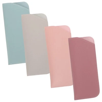 4 Pcs Sonnenbrillen Tasche Weich Tragbare Brillenaufbewahrungstasche Ärmel - Bild 1 von 4