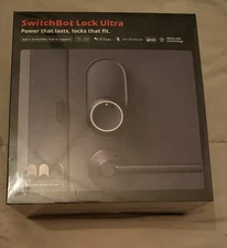 Smart Lock Ultra with Keypad,Fingerprint Door LockApp Remote Control NEW sealed