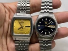 Lot of 3 Vintage Seiko 7S26 & 7009 Automatic 17J & 21J Men's Wristwatch