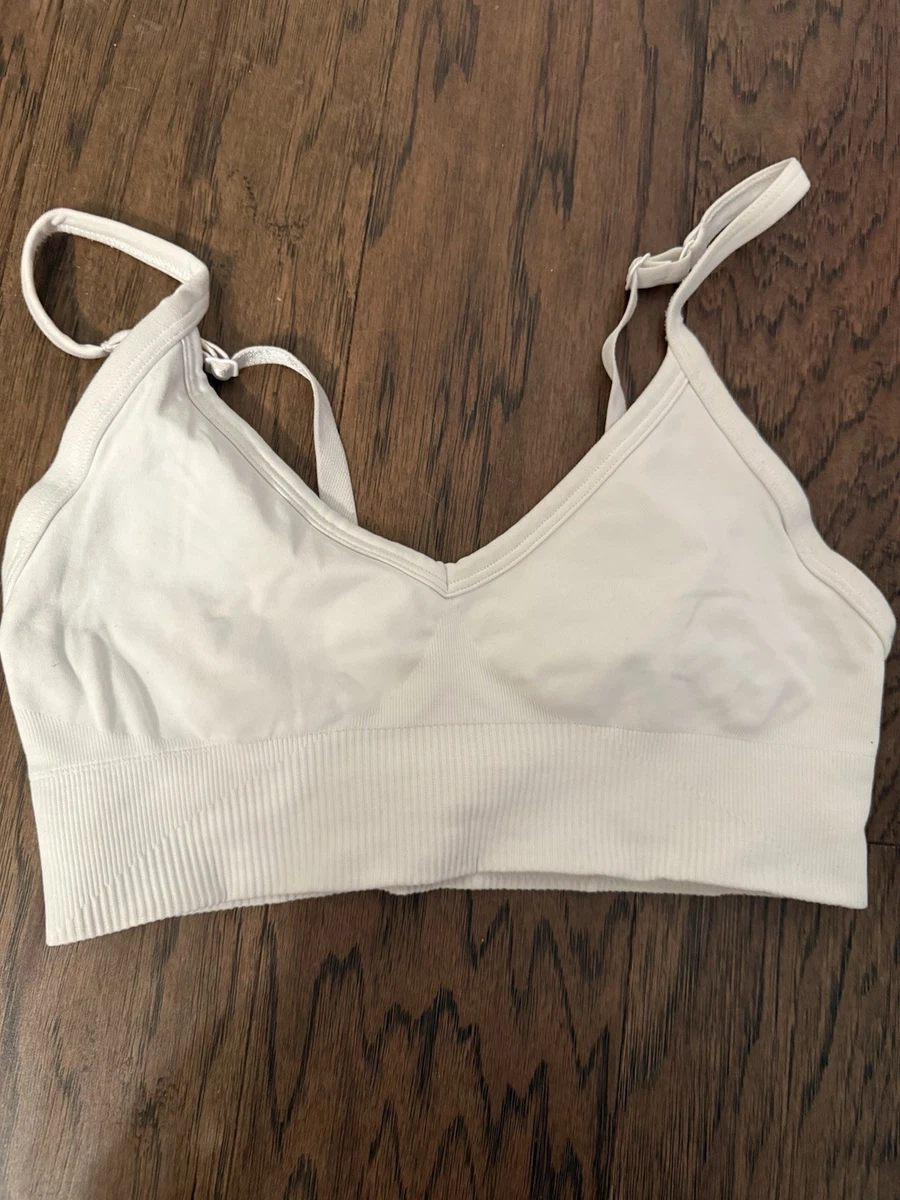 【美品】lululemon ブラトップ ホワイト サイズ4 Lululemon White Sports Bras for sale | eBay