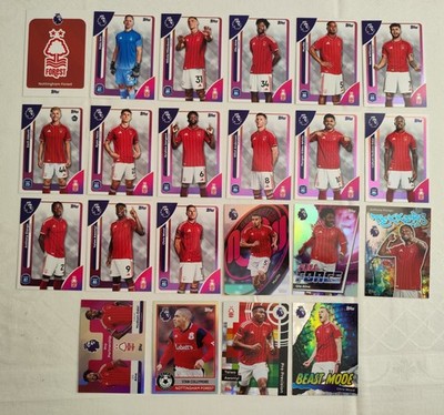 Topps Premier League 2026 Nottingham Forest Team Set Full Alle 22 Karten Club