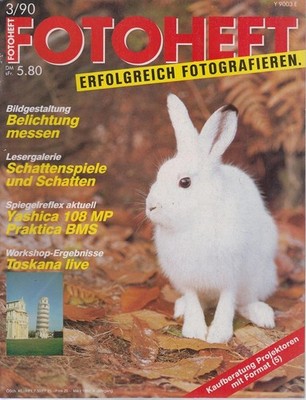 Meiers Fotoheft. 9. Jahrgang, Nr. 3 März 1990. Erfolgreich fotografieren. Wachs,
