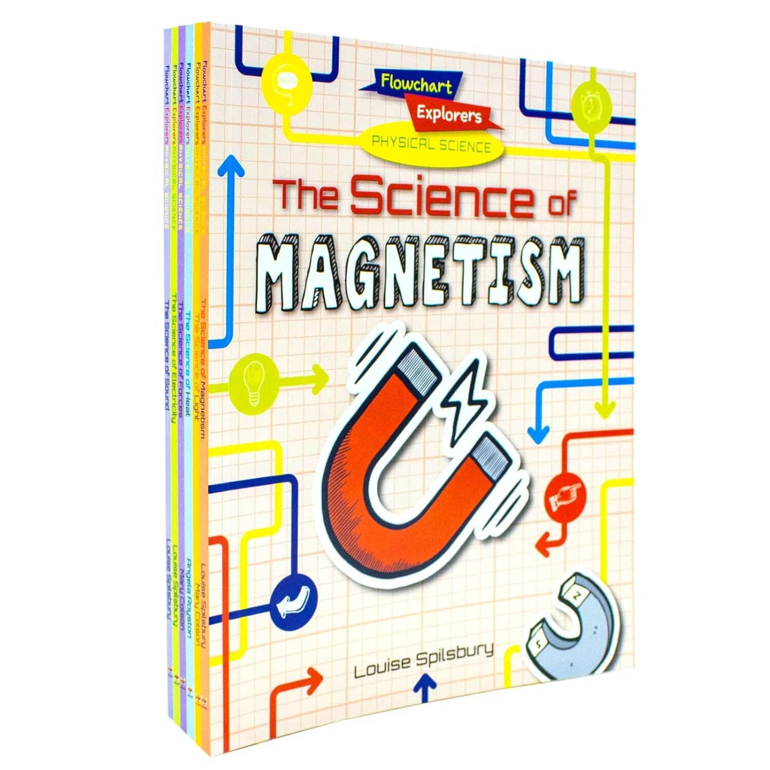 Flowchart Explorers Physical Science Series 6 Books Set - Ages 9-11 - Paperback