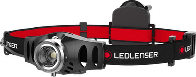 Ledlenser H3.2 Stirnlampe LED, Fokussierbar, Schwenkbar, 120 Lumen, Stufenlos Di
