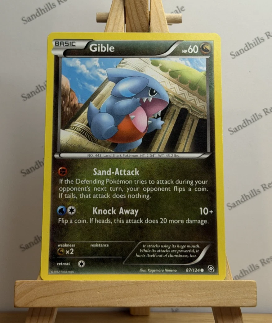 gible pokemon card value Gible Pokemon Card for sale