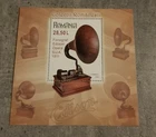 ROMANIA-Edison Opera Phonograph, USA-MINIATURE SHEET MNH