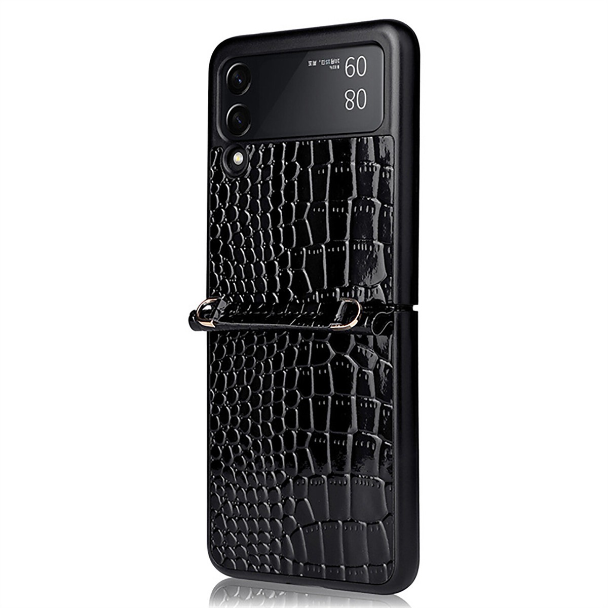 SAMSUNG - 専用 Laser Paste Leather Pattern with Lanyard Cases Cover For
