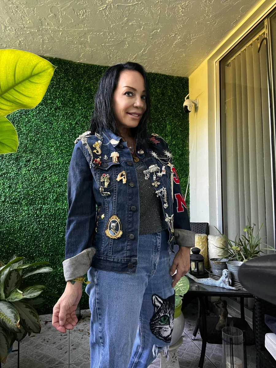 patch denim jacket