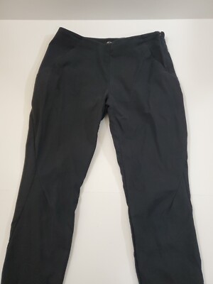 ARC'TERYX アークテリクス IDEN PANTS Women's M Arc'teryx Iden Pant Women's Size 8 Black Side-Zipper Tappered
