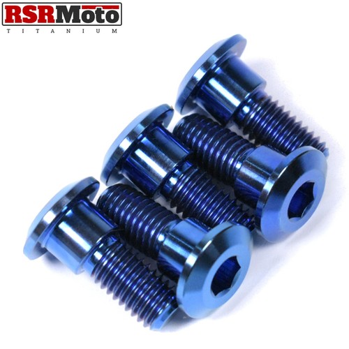Suzuki GSXR1000 Titan Bremsscheibenschrauben hinten, 2009-2024, L9-M4, blau - Bild 2 von 3