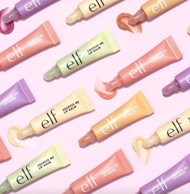 E.L.F ELF Squeeze Me Lippenbalsam - feuchtigkeitsspendender Lippenstift Lipgloss glänzend