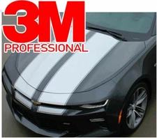 Racing Rally Stripe Fits: 2016 2018 Camaro Vinyl Graphic Decals RS SS 3M Film
